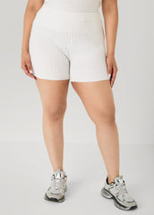 Jacquard Tank Top White | Ashley Stewart