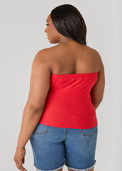 Crystal Tube Top Poinsettia | Ashley Stewart