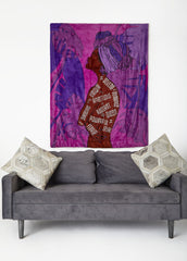 Pardon My Fro™ Muse Blanket Purple | Ashley Stewart