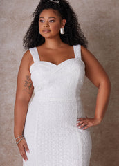 The Shera Wedding Gown Egret | Ashley Stewart