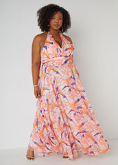 Plus Size Bridesmaid Gown Plus Size Dress Plus Size Bridal Fashion Pink | Ashley Stewart