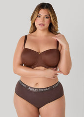 6 Way Convertible Butterfly Bra Potting Soil | Ashley Stewart