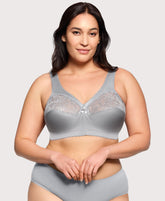 MagicLift Original Support Bra Soft Gray | Ashley Stewart