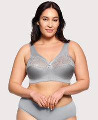 MagicLift Original Support Bra Soft Gray | Ashley Stewart