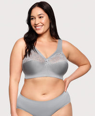 MagicLift Original Support Bra Soft Gray | Ashley Stewart