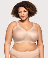 MagicLift Active Support Bra Cafe | Ashley Stewart