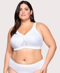 MagicLift Active Support Bra White | Ashley Stewart