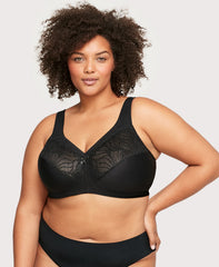 MagicLift Natural Shape Support Bra Black | Ashley Stewart