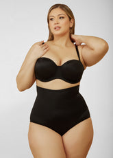 Extra Firm Shaping Briefs Black | Ashley Stewart