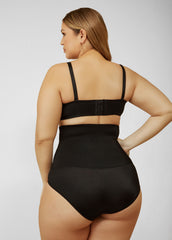 Extra Firm Shaping Briefs Black | Ashley Stewart