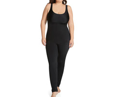 InstantFigure Shapewear Jumpsuit Black | Ashley Stewart
