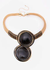 Wired Beaded Necklace Set Multi | Ashley Stewart