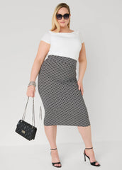Textured Faux Leather Flap Bag Black | Ashley Stewart