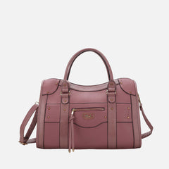 Patricia Weekender Bag Mauve | Ashley Stewart