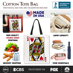 Queen of Hearts Tote Bag Multi | Ashley Stewart