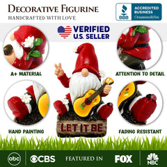 Hippy Gnome Figurine Multi | Ashley Stewart