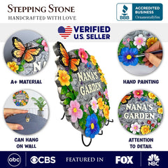 Nanas Garden Stepping Stone Multi | Ashley Stewart