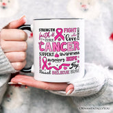 Breast Cancer Awareness Mug White | Ashley Stewart