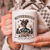 Motherhood Rocks Mug White | Ashley Stewart