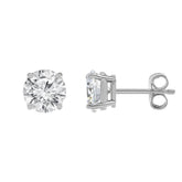 0.50 Carat Round Cut Lab Grown Diamond Stud Earrings | Ashley Stewart