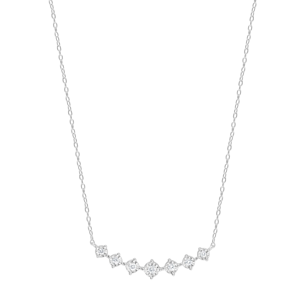 0.10 Carat Lab Grown Diamond Necklace | Ashley Stewart