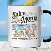 Salty Moms Beach Club Mug White | Ashley Stewart