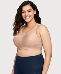 MagicLift Seamless Sports Bra Cafe | Ashley Stewart