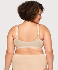 MagicLift Front-Closure Support Bra Blush | Ashley Stewart