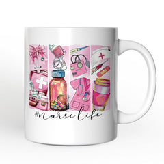 Nurse Life Ceramic Mug White | Ashley Stewart
