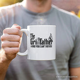 The Grillfather Ceramic Mug White | Ashley Stewart
