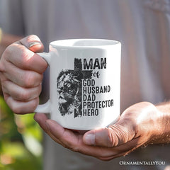 Man of God Ceramic Mug White | Ashley Stewart
