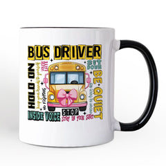 School Bus Driver Ceramic Mug White | Ashley Stewart