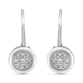 0.50 Carat Lab Grown Diamond Dangle Earrings Gift Box Set | Ashley Stewart
