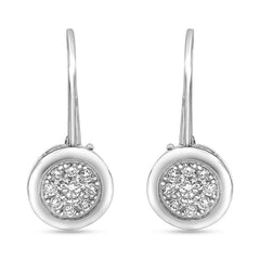 0.50 Carat Lab Grown Diamond Dangle Earrings Gift Box Set | Ashley Stewart