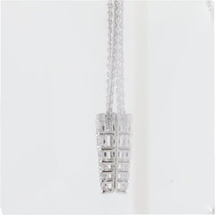 1 Carat Lab Grown Diamond Heart Sterling Silver Necklace | Ashley Stewart
