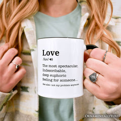 Love Ceramic Mug White | Ashley Stewart