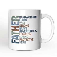 Father Ceramic Mug White | Ashley Stewart