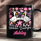 Goose Bumps Ceramic Mug Black | Ashley Stewart