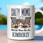 Salty Moms Beach Club Ceramic Mug | Ashley Stewart