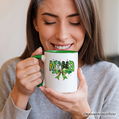 Mama St Patricks Day Mug White - Green | Ashley Stewart