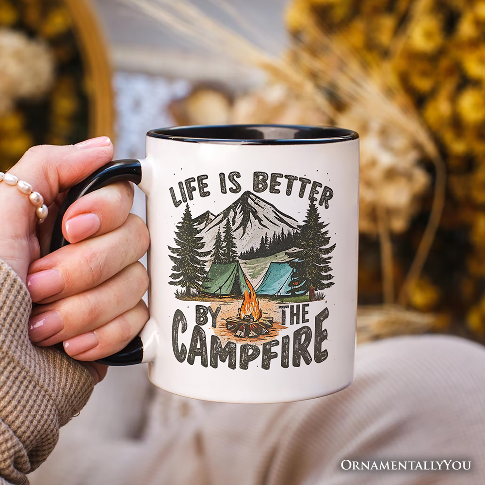 Life Is Better by the Campfire Mug White | Ashley Stewart