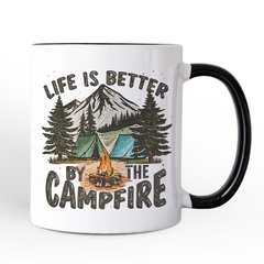 Life Is Better by the Campfire Mug White | Ashley Stewart