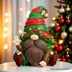 Cheerful Elf Gnome Figurine Multi | Ashley Stewart