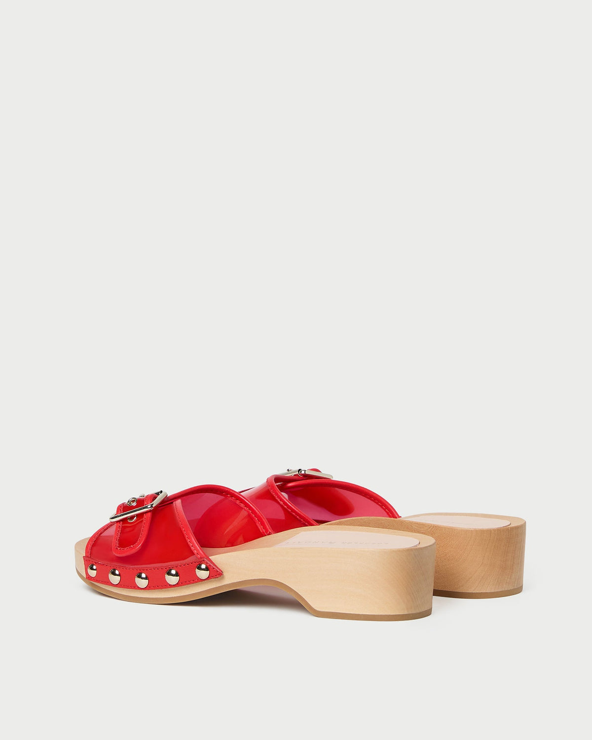 Loeffler Randall Paulie Red Studded Sandal