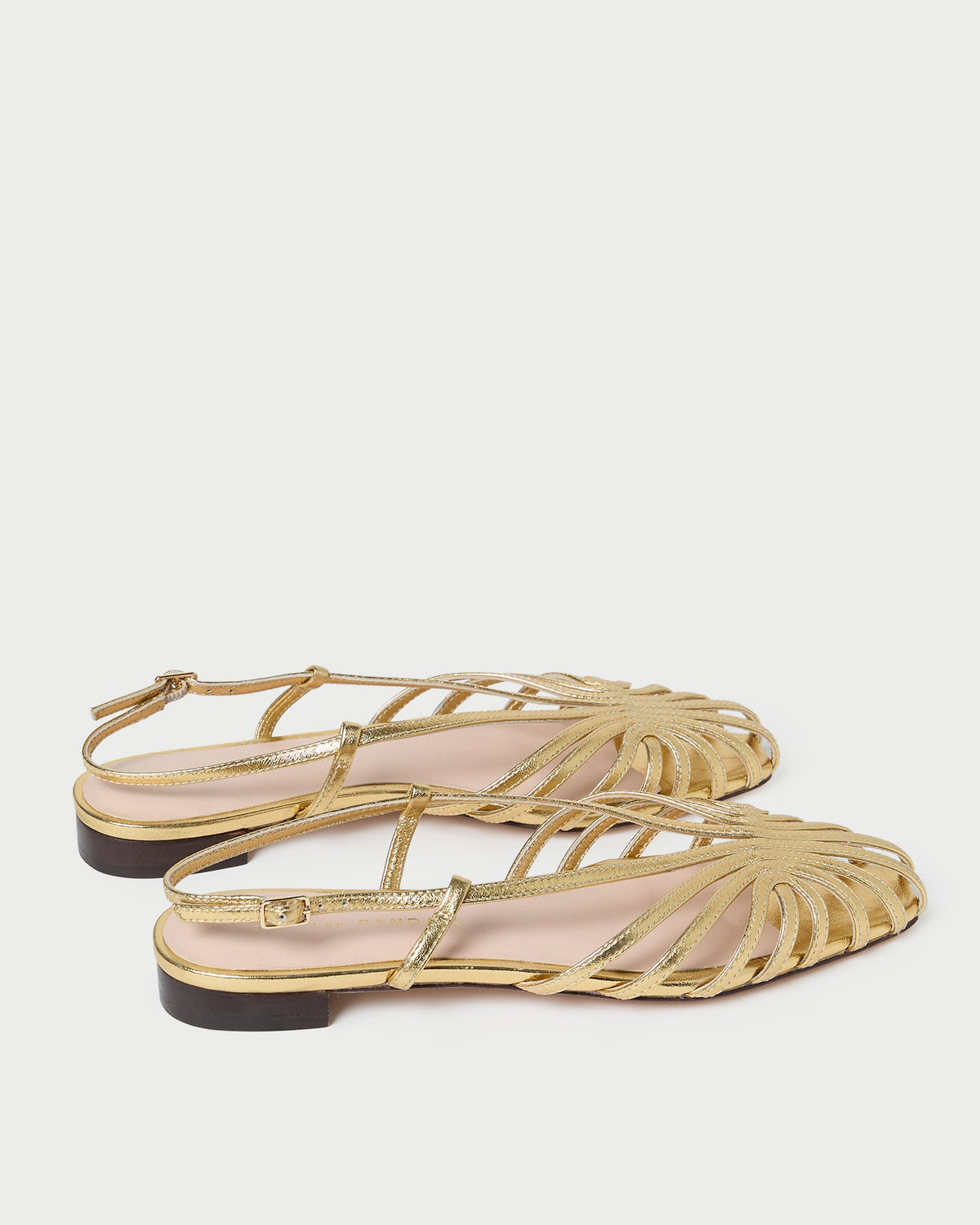 Loeffler Randall Devon Gold Slingback Sandal