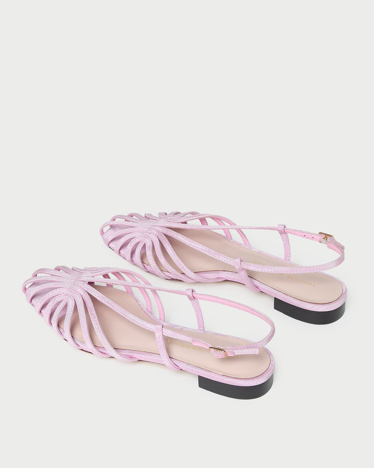 Loeffler Randall Devon Pink Moiré Slingback Sandal