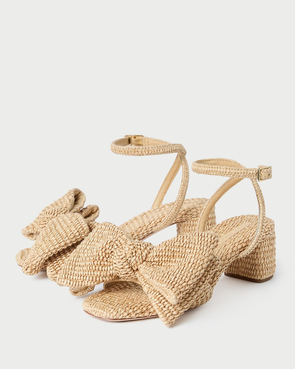 Loeffler Randall Carmen Natural Bow Sandal