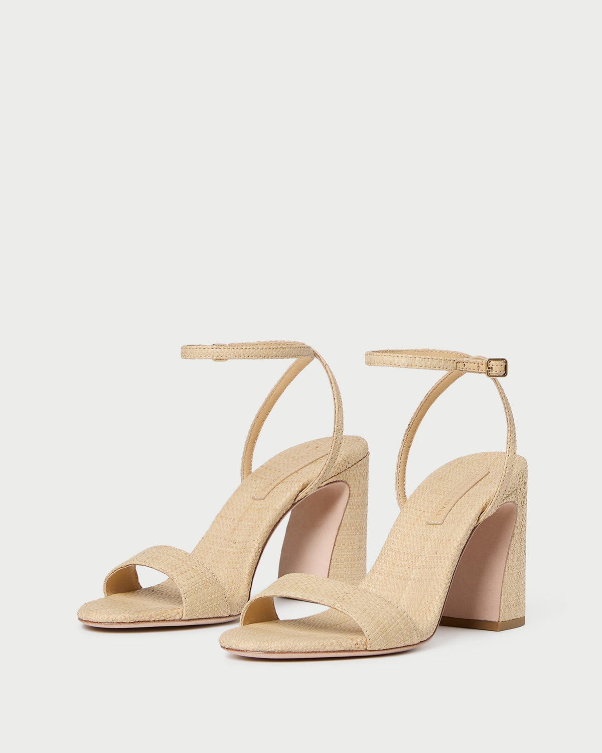 Loeffler Randall Malia Natural Curved-Heel Sandal