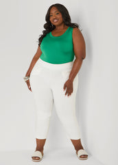 The Basic Stretch Knit Cami Bosphorus | Ashley Stewart