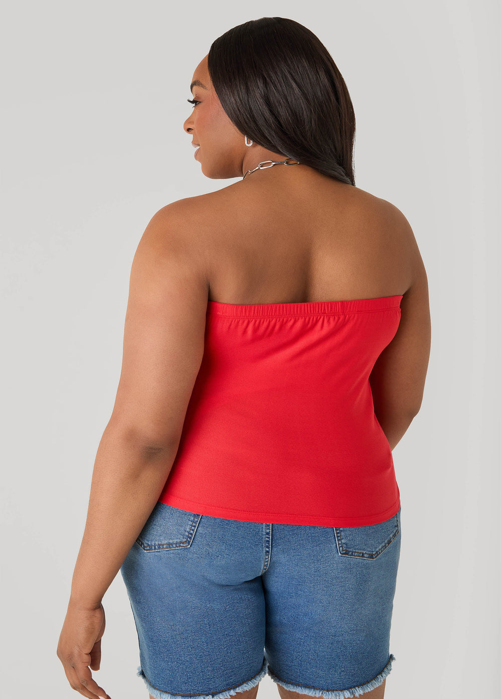 Crystal Tube Top Poinsettia | Ashley Stewart
